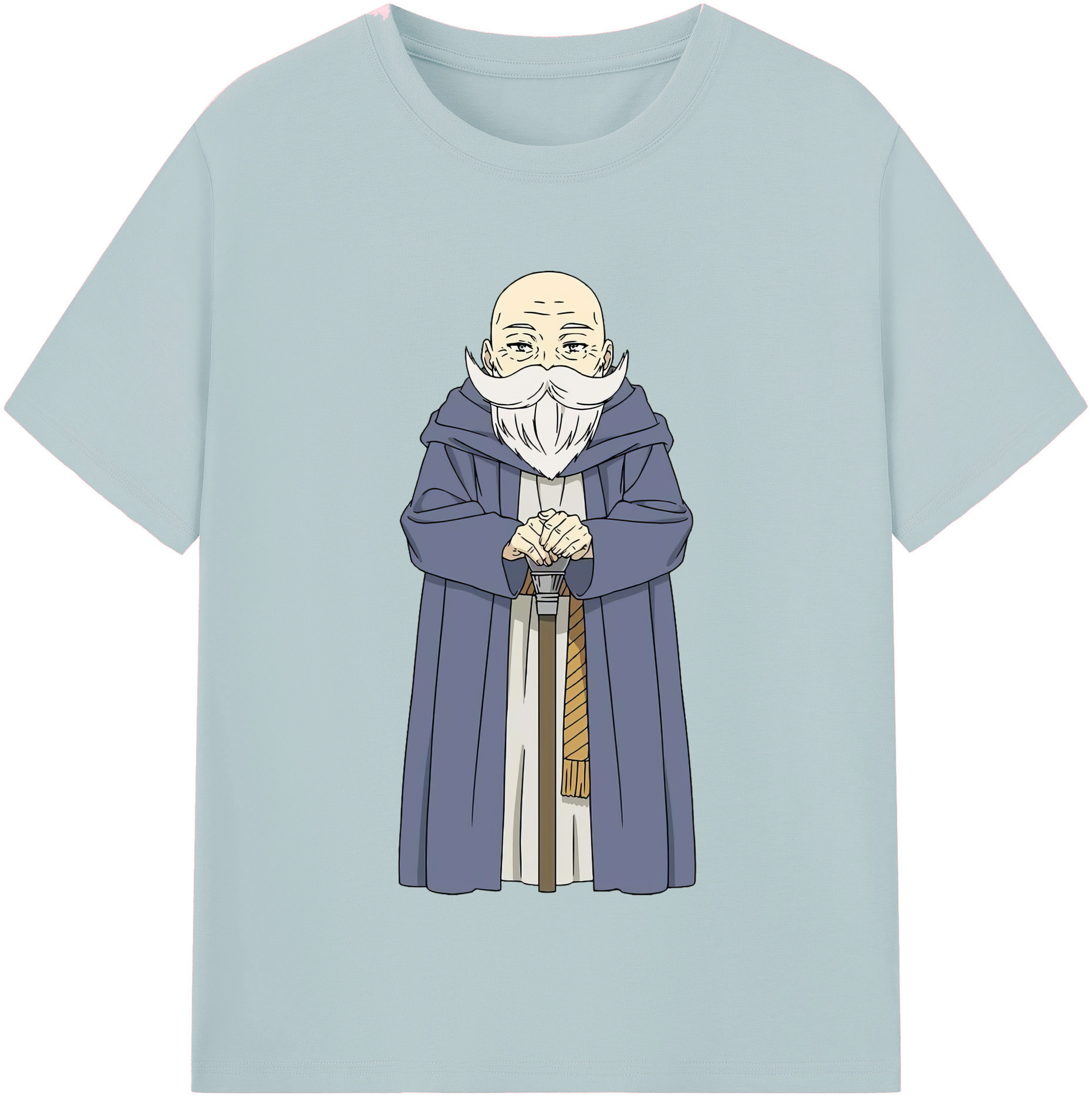 （画像用） 葬送のフリーレン Frieren 綿100％半袖Tシャツ（フロントプリント）